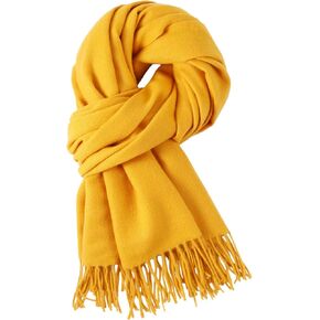 وشاح نسائي شتوي شالات الباشمينا يلتف وشاح دافئ طويل وكبير لفساتين السهرة وحفلات الزفاف والأوشحة الناعمة in Kuwait