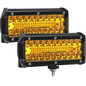 Erato 7 بوصة أدى ضوء بار 240W 24000LM بقعة الفيضانات كومبو شعاع الطرق الوعرة الضباب القيادة العمل ضوء القرون لشاحنة سيارة UTV SUV ATV قارب IP68 للماء الأبيض in Kuwait