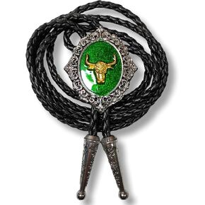 ربطة عنق بولا بولو من ويسترن كاوبوي - ربطة عنق زفاف من الجلد الصناعي للرجال والنساء - ربطة عنق بولو على الطراز الغربي in Kuwait