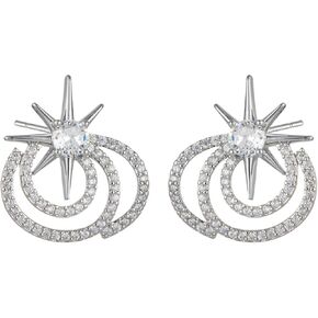 Women Earrings Witch Stud Princess Pink and Green Earrings Halloween Costume Jewelry Theaters Fans Gift in Kuwait