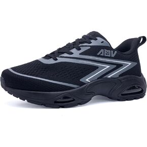 Autper Wide Toe Box Running Shoes for Men Arch Support Walking Sneakers Orthotic Slip On Tennis Shoes for Bunions Plantar Fasciitis, Flat Feet, Heel Pain Relief in Saudi Arabia