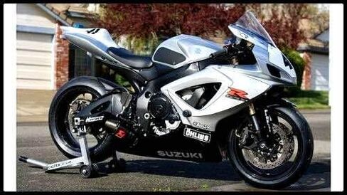 TechSpec Gripster Tank Grips - SUZUKI GSXR 600/750 (2006 - 07) تصميم المسار - 62-0065-SS - جلد الثعبان in Kuwait