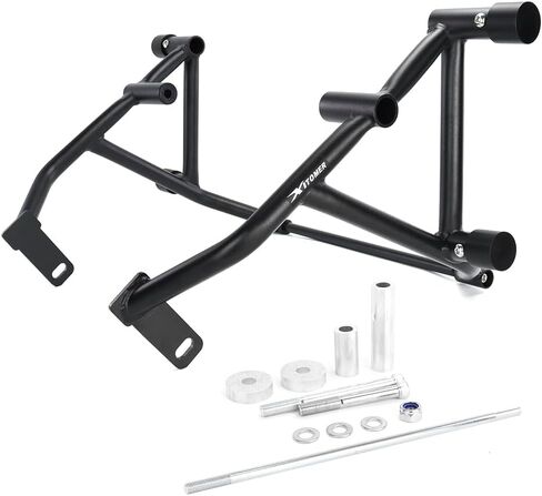 Xitomer Stunt Engine Guard متوافق مع CBR650R 2019-2023 CBR 650R CB650R 2019-2023 Crash Cage Motorcycle Crash Bar Race Rail Stunt Cage Highway Bar in Kuwait