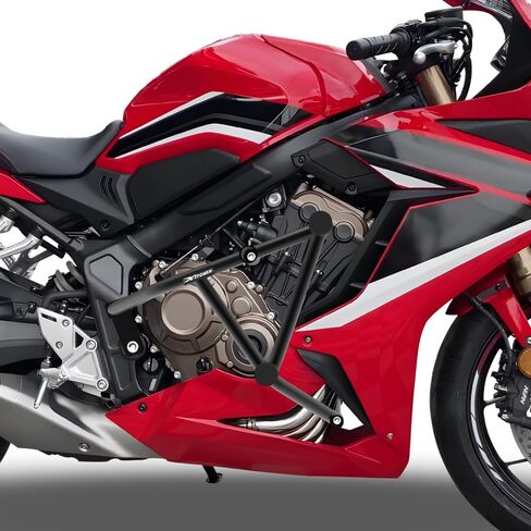 Xitomer Stunt Engine Guard متوافق مع CBR650R 2019-2023 CBR 650R CB650R 2019-2023 Crash Cage Motorcycle Crash Bar Race Rail Stunt Cage Highway Bar in Kuwait