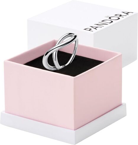 PANDORA Essence Organically Shaped Infinity Ring - Sterling Silver Ring - Gift for Her - Includes Gift Box in Saudi Arabia