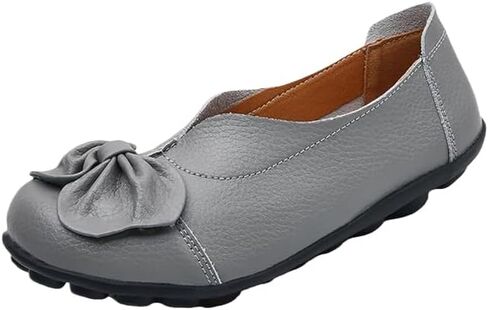 Women Fashion Bowknot Flats Comfort Pointed Toe Dress Shoes for Casual Driving Evening Going Office Shopping Standing in Saudi Arabia