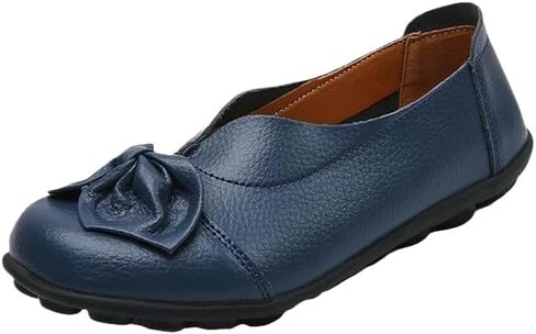 Women Fashion Bowknot Flats Comfort Pointed Toe Dress Shoes for Casual Driving Evening Going Office Shopping Standing in Saudi Arabia