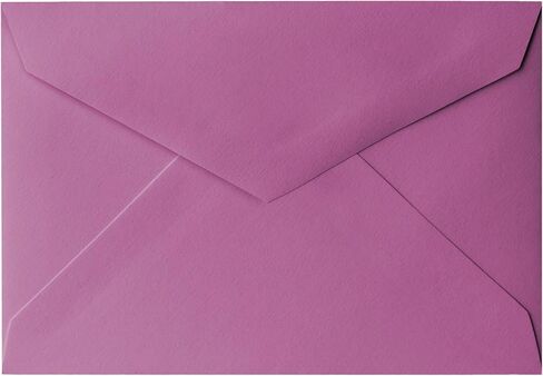 أظرف Paper Frenzy RSVP A1 (4 بار) بغطاء مدبب (3 3/8 × 5 3/4) للدعوات، وبطاقات الملاحظات، DIY، 25 حزمة، وردي in Kuwait