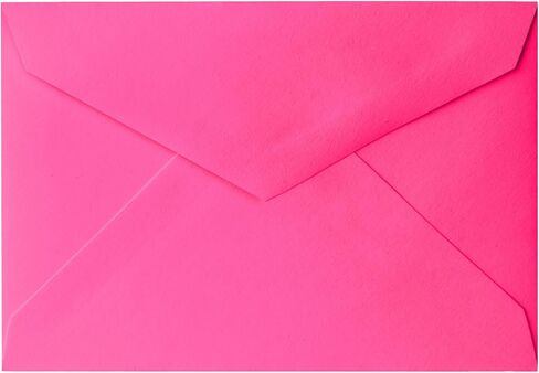 أظرف Paper Frenzy RSVP A1 (4 بار) بغطاء مدبب (3 3/8 × 5 3/4) للدعوات، وبطاقات الملاحظات، DIY، 25 حزمة، وردي in Kuwait