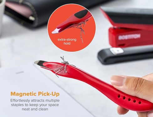 Bostitch Office Professional Magnetic Easy Staple Remover, Staple Puller Stick for Office, Home & School - Assorted Colors, 9 Pack in Saudi Arabia