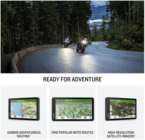 Garmin zumo XT3, 6" Rugged Motorcycle GPS, Lean Angles, Custom Route Planning, Adventurous Navigation, Garmin Performance Package Plan Option for Drag Racing Timer w/ Wearable4U PowerBank Bundle in Saudi Arabia