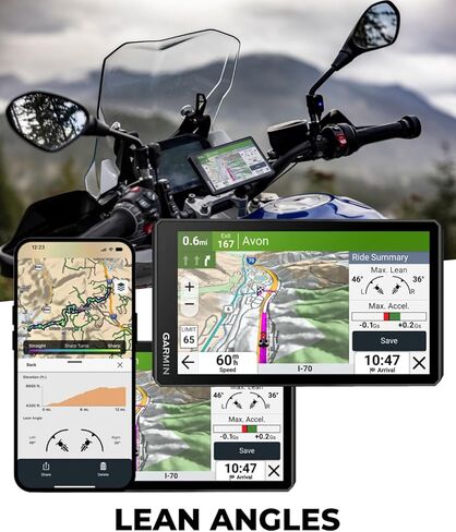 Garmin zumo XT3, 6" Rugged Motorcycle GPS, Lean Angles, Custom Route Planning, Adventurous Navigation, Garmin Performance Package Plan Option for Drag Racing Timer w/ Wearable4U PowerBank Bundle in Saudi Arabia