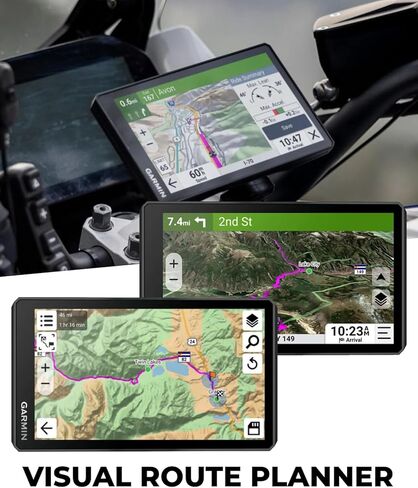 Garmin zumo XT3, 6" Rugged Motorcycle GPS, Lean Angles, Custom Route Planning, Adventurous Navigation, Garmin Performance Package Plan Option for Drag Racing Timer w/ Wearable4U PowerBank Bundle in Saudi Arabia