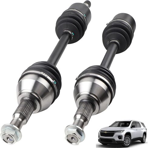 MUCO Front CV Axle Shaft Assembly Set 66-1465 66-1466 Compatible with Acadia Enclave Outlook Traverse 2007 2008 2009 2010 2011 2012 2013 2014 2015 2016 2017 2 Pcs CV Axle Joint Kit in Saudi Arabia