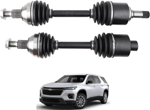 MUCO Front CV Axle Shaft Assembly Set 66-1465 66-1466 Compatible with Acadia Enclave Outlook Traverse 2007 2008 2009 2010 2011 2012 2013 2014 2015 2016 2017 2 Pcs CV Axle Joint Kit in Saudi Arabia