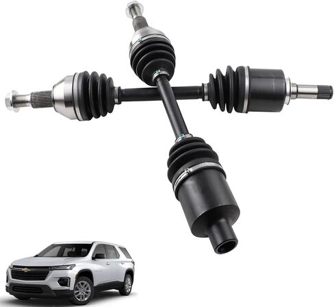 MUCO Front CV Axle Shaft Assembly Set 66-1465 66-1466 Compatible with Acadia Enclave Outlook Traverse 2007 2008 2009 2010 2011 2012 2013 2014 2015 2016 2017 2 Pcs CV Axle Joint Kit in Saudi Arabia