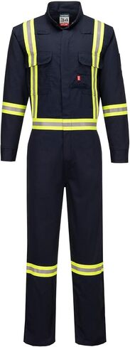 Portwest FR511 Bizflame 88/12 X Back Iona FR Coverall NFPA 2112 ARC 2 ASTM CSA Class 1 Dual Hazard Flame Resistant Work Suit in Saudi Arabia