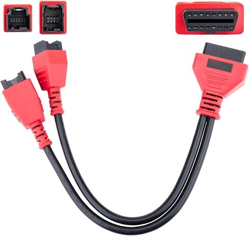 12+8 pin Cable OBD Security Bypass connctor 12+8 Adapter for Chrysler SGW Equipped FCA Vehicles Compatible with JScan App for Diagnostic Fit for Scanners MK808 MK808S MX808 MS906 Pro MS908S in Kuwait