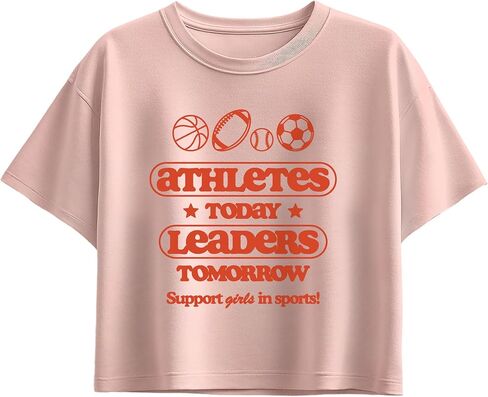 Instant Message - Athletes Today - Youth Girls Boxy T-Shirt in Saudi Arabia