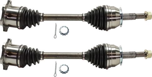 JC Whitney Front Axle Assembly Set of 2 Compatible With Infiniti QX56 2004-2010, Nissan Armada 2005-2015, Four Wheel Drive, Driver and Passenger Side in Saudi Arabia