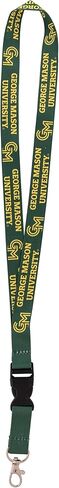 Desert Cactus George Mason University Lanyard GMU Patriots Car Keys ID Badge Holder Keychain Detachable Breakaway Snap Buckle (Green - New Branding) in Saudi Arabia