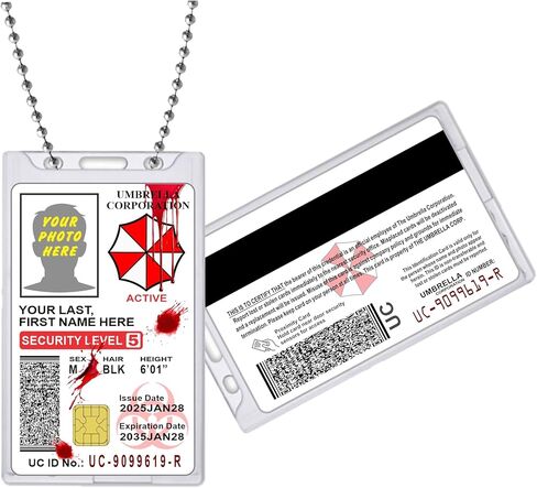 شارة تعريف شركة Resident Evil Umbrella Corporation [قابلة للتخصيص] تعريف فيلم الهالوين الجديد in Kuwait