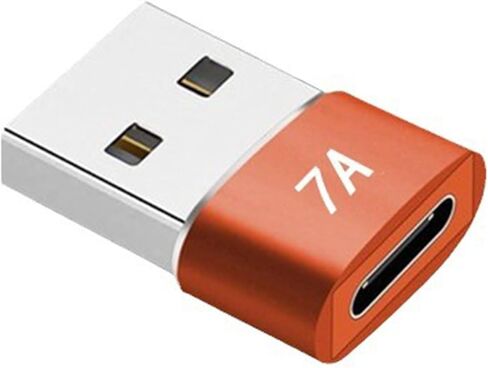 محولات ذكر من النوع C إلى USB ذكر عالميًا 6 محول USB C معدني للشحن السريع والمتانة ونقل البيانات بشكل مدمج للسفر in Saudi Arabia