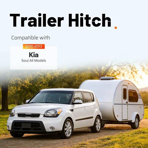 جهاز استقبال وصلة سحب المقطورة من الفئة 1 مقاس 1.25 بوصة متوافق مع جميع موديلات كيا سول 2010-2013 in Kuwait