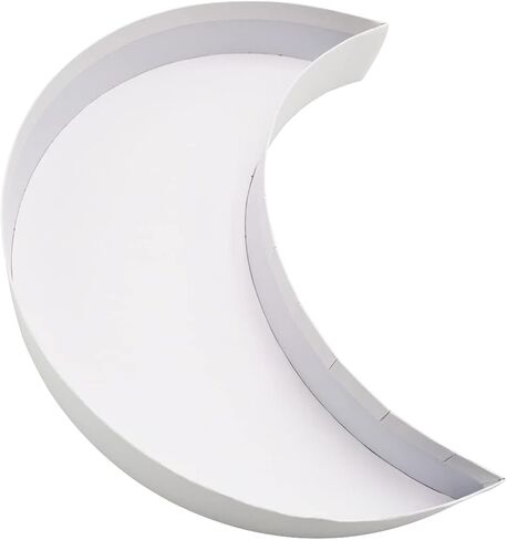 WENPACK 12" Fillable Cardboard EID Moon Shaped Tray Gift Grazing Charcuterie Board Paper Box Container (Moon) in Kuwait