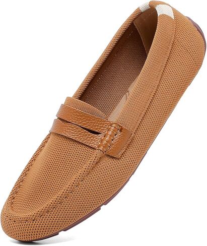 Touchmosees Loafers for Women Casual Dressy Business Work Flats Shoes Comfortable Lightweight Knit Slip on Soft Walking Shoe in Kuwait