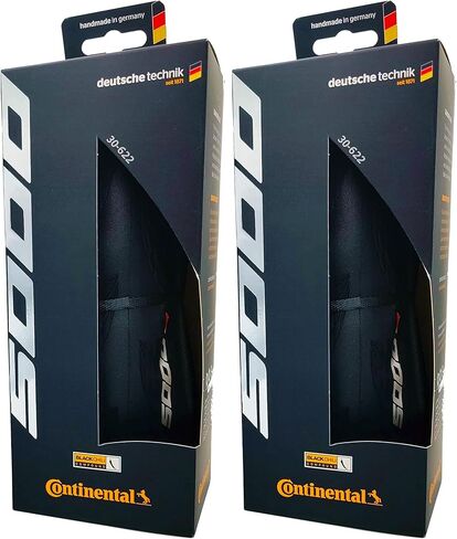 Continental Pair Grand Prix 5000 Folding Tires 700x25c Black Cream Road Race in Saudi Arabia