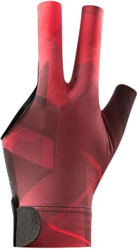 BXT 3 Finger Billiards Gloves Breathable Mesh Billiard Pool Gloves Left Hand Shooters Snooker Cue Sport Glove Show Gloves Predator Anti-Skid for Women Men Billiard Shooters Carom Sports Accessories in Saudi Arabia