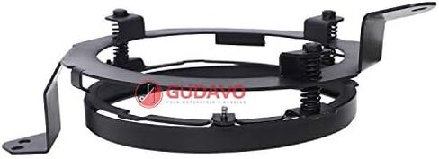 طقم محول المصابيح الأمامية للطرق الوعرة متوافق مع المصابيح الأمامية JK أو TJ على JL وGladiator يسمح باستخدام محول المصابيح الأمامية القوي من 9 إلى 7 بوصات (أسود) in Kuwait