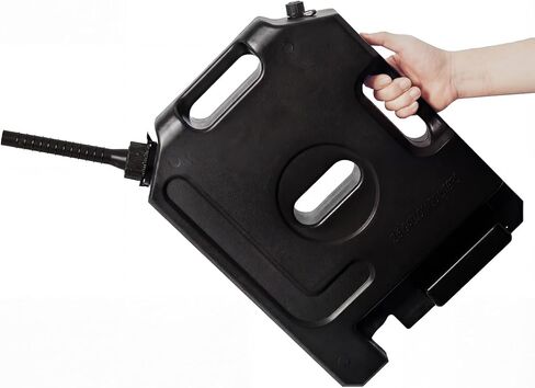 حاوية تخزين سعة 2.2 جالون، خزان نقل، حاوية تخزين تناسب معظم السيارات (قطعة واحدة)، مجهزة بحلقة إغلاق إضافية. in Kuwait