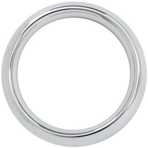 Replacement for Peterbilt 386 Year 2013 Chrome Plastic SNAP ON Speed Tachometer Gauge Bezel by Technical Precision in Saudi Arabia