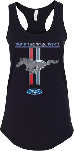Ford Mustang Logo Official Licensed Womens Tank Top in Saudi Arabia