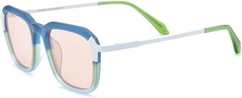 FONEX Colorful Acetate Titanium Polarized Sunglasses F85786T in Saudi Arabia