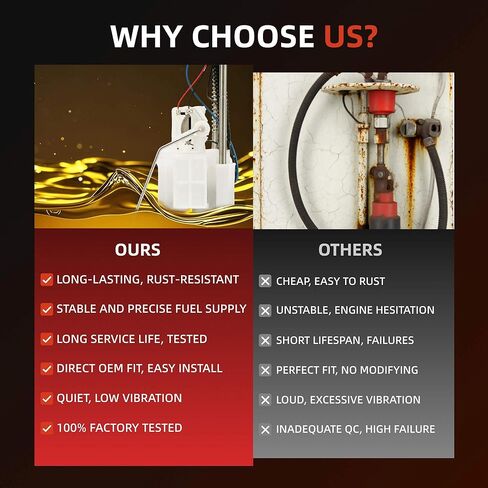 Fuel Pump Assembly 22520437 47-1041, Compatible with Polaris Sportsman 500 EFI 2006-2007, 6-Bolt Pattern in Kuwait