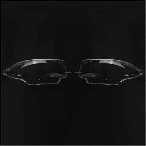 Pair Front Headlight Lens Cover Compatible For BMW 1 Series E81 E82 E87 E88 2003-2011 Clear Car Headlamp Shell Transparent Lampshade in Saudi Arabia