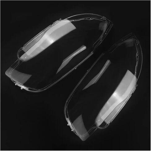 Pair Front Headlight Lens Cover Compatible For BMW 1 Series E81 E82 E87 E88 2003-2011 Clear Car Headlamp Shell Transparent Lampshade in Saudi Arabia