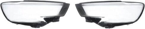L/R Headlights Shell Compatible For Audi A3 S3 2017 2018 2019 2020 Headlights Lens Cover Transparent Lampshade Clear Car Headlamp Cover(Only Right Side) in Saudi Arabia