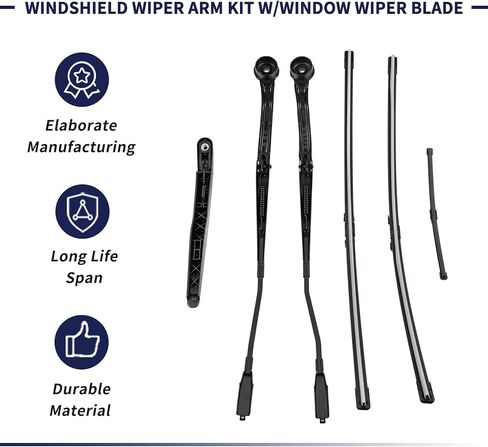 CJ5Z17527A ‎CJ5Z17526B 1 Pair Front Windshield Wiper Arm Kit w/28" Blades & Rear Windshield Wiper Arm w/Blades Compatible With Ford Escape 2013-2019 BB5Z17528A, BB5Z17C526A, BB5Z17526C in Saudi Arabia