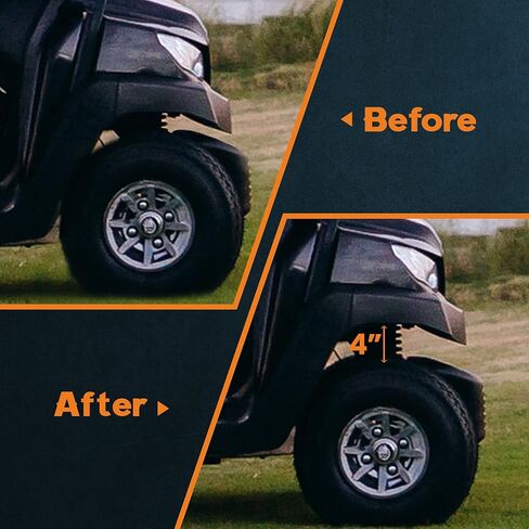 Tuningsworld 4" Block Lift Kit for EZGO Golf Cart TXT Medalist Gas Models 1994-2001 in Saudi Arabia