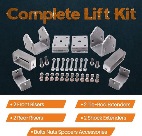 Tuningsworld 4" Block Lift Kit for EZGO Golf Cart TXT Medalist Gas Models 1994-2001 in Saudi Arabia