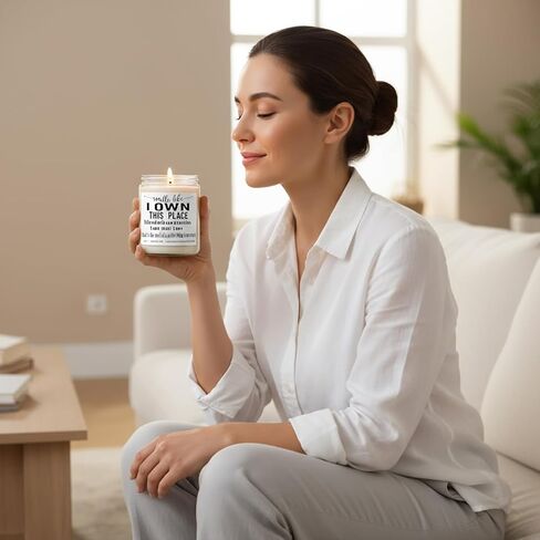 House Warming Gifts New Home,Funny New Home Gift Ideas Scented Candle,Housewarming Gifts for Women,Men,Couple,Friends,New House Must Haves,Closing Gift for Home Buyers 9 oz in Saudi Arabia