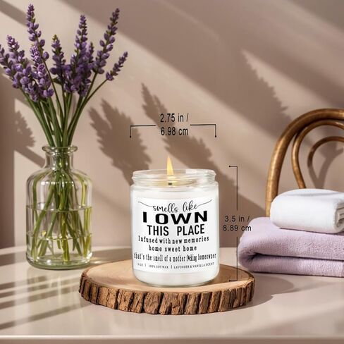 House Warming Gifts New Home,Funny New Home Gift Ideas Scented Candle,Housewarming Gifts for Women,Men,Couple,Friends,New House Must Haves,Closing Gift for Home Buyers 9 oz in Saudi Arabia