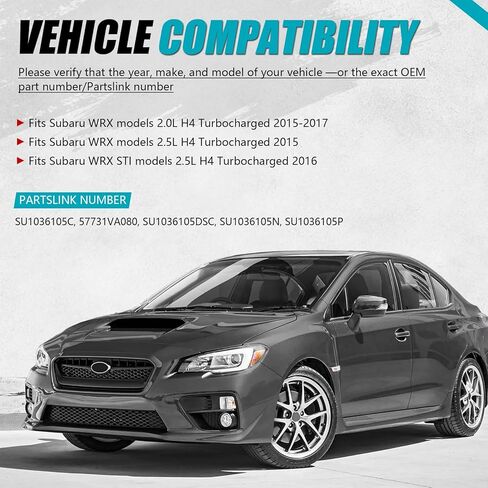 المصد الأمامي السفلي لملحقات Subaru WRX 2015 2016 2017 & WRX STI 2016، شبكة صيد كثيفة على شكل مصد أمامي سفلي شبكة مصبغة شبكة شواء لسوبارو WRX 2015-2017 استبدال المكونات in Kuwait