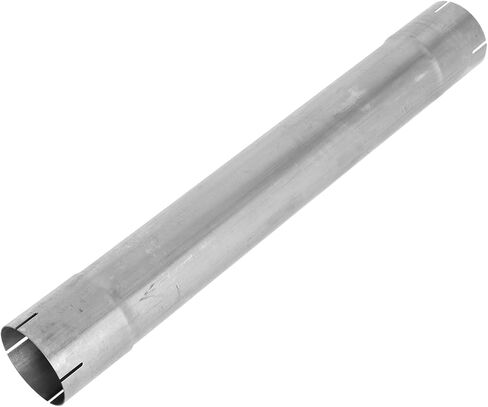 أنابيب ماسورة عادم مستقيمة مجلفنة فضية مقاس 4 بوصة، أنبوب محول موصل عالمي طويل 30 بوصة، أنابيب معدنية فولاذية in Kuwait