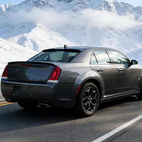 Rear Window Roof Spoiler Visor Wing Compatible with Chrysler 300 300C 300S Limited/Touring L 2011-2023 Gloss Black Top Wing Lip Exterior Accessories in Saudi Arabia