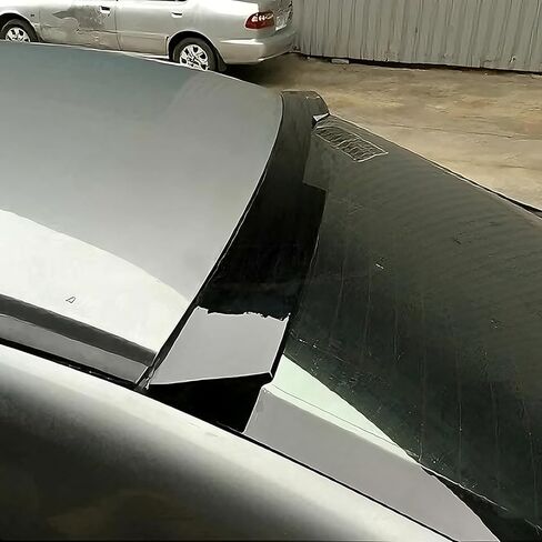 Rear Window Roof Spoiler Visor Wing Compatible with Chrysler 300 300C 300S Limited/Touring L 2011-2023 Gloss Black Top Wing Lip Exterior Accessories in Saudi Arabia